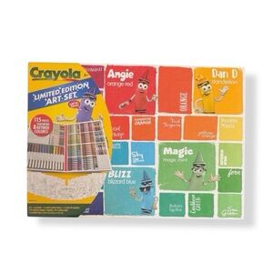 Crayola Limited Edition Coloring Set (115pcs) Brand New Sealed